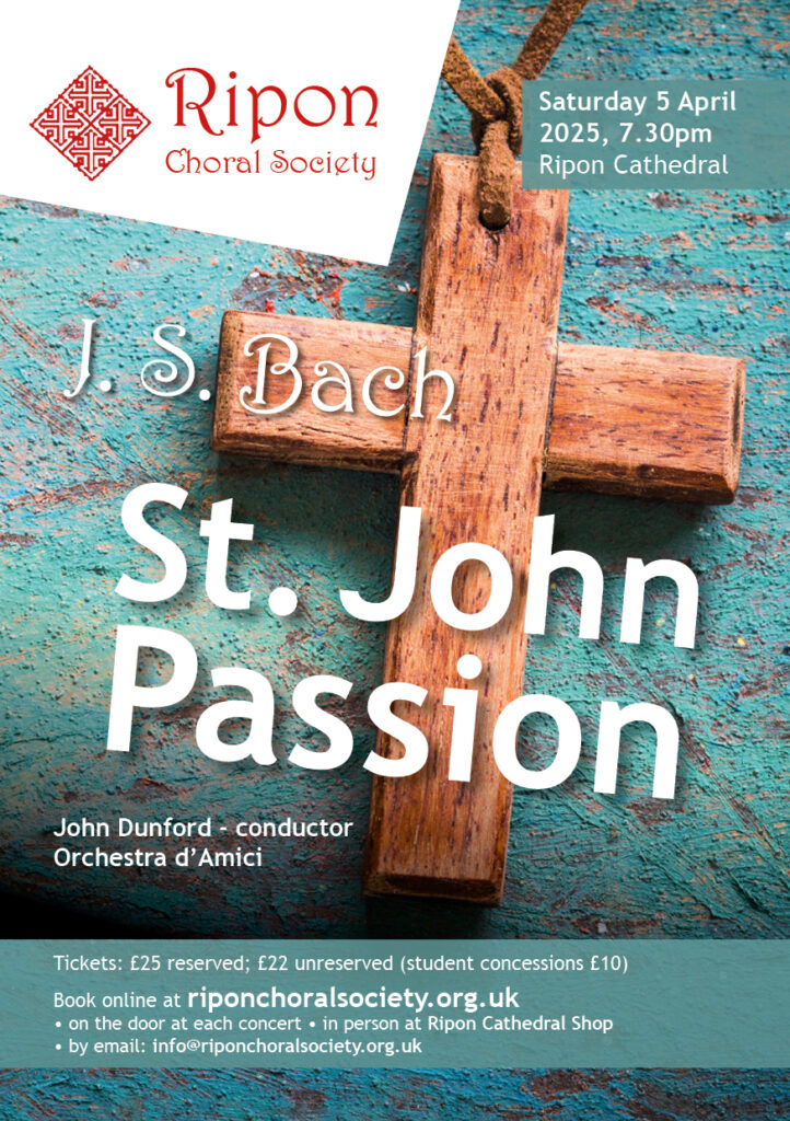 St John Passion poster